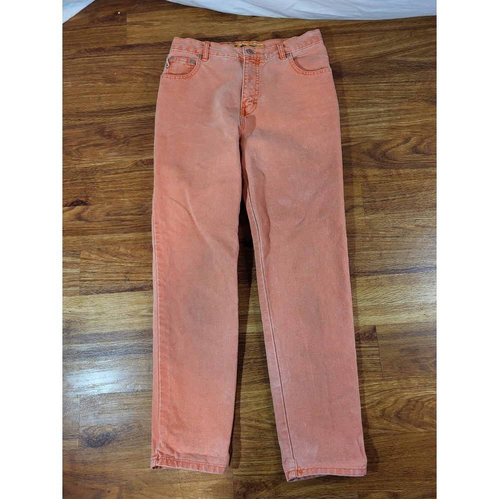 Vtge Beauty Pin Up‎ Jeans Jethro Orange Jeans Size 2